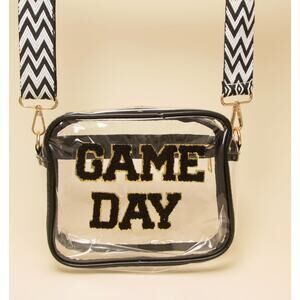 Game Day Transparent Crossbody Bag